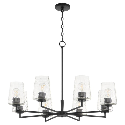 Goodwin 8 Light Chandelier in Matte Black