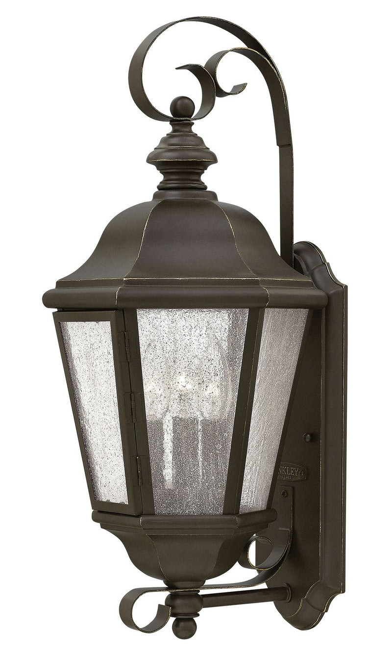 Edgewater 21" 3-Light Outdoor Wall Lantern in Oil Rubbed Bronze