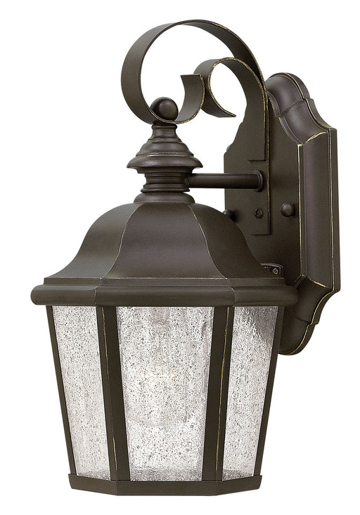 Edgewater Small Wall Mount Lantern in Oil Rubbed Bronze