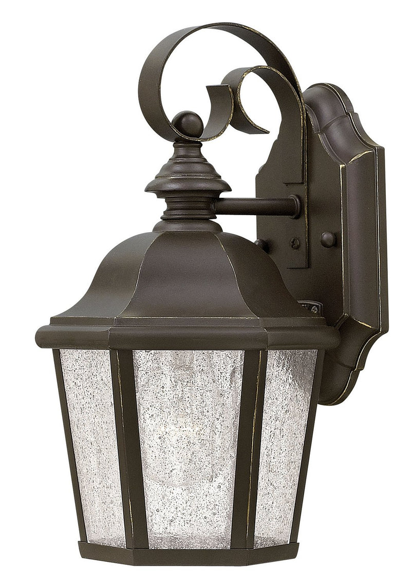 Edgewater Small Outdoor Wall Lantern in Oil Rubbed Bronze