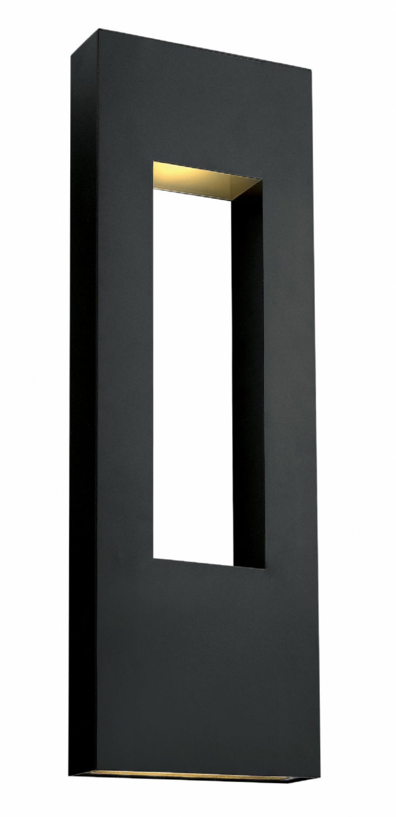 Atlantis Extra Large Outdoor Wall Sconce in Satin Black