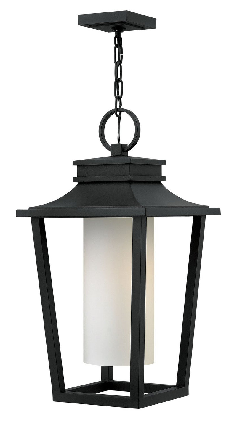 Sullivan Outdoor Hanging Lantern in Black