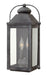 Anchorage LED Wall Mount in Aged Zinc