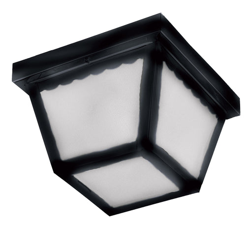 Outdoor Essentials 2 Light Outdoor Ceiling Mount in Black