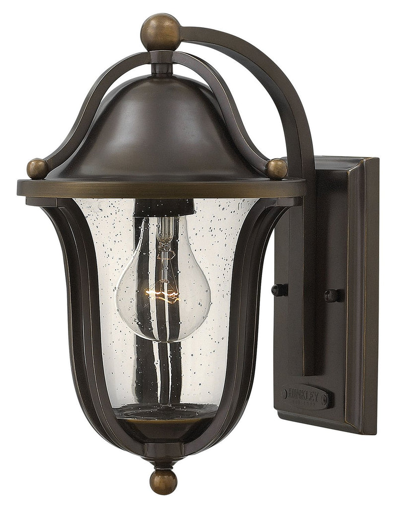 Bolla Small Outdoor Wall Lantern in Olde Bronze