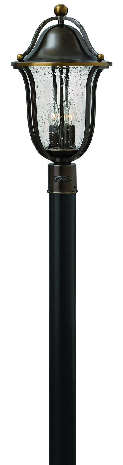 Bolla Large Post or Pier Mount Lantern in Olde Bronze