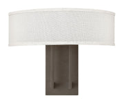 Hampton 2-Light Wall Sconce in Buckeye Bronze