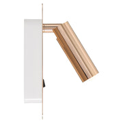 Villa LED Reading Light in Gold