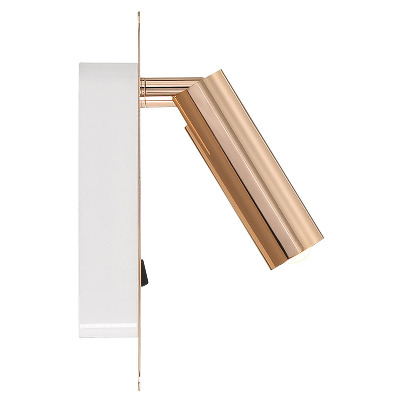 Villa LED Reading Light in Gold