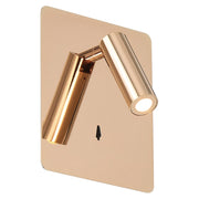 Villa LED Reading Light in Gold