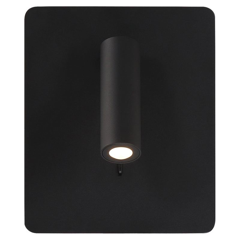 Villa LED Reading Light in Matte Black