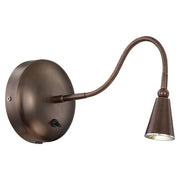 Bunk LED Reading Light in Bronze