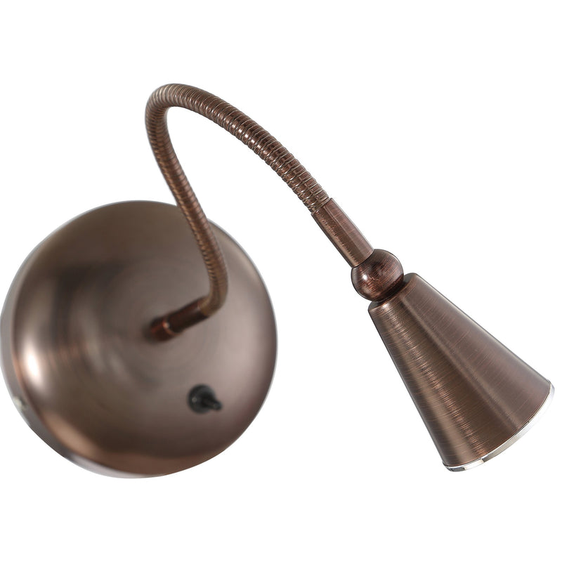 Bunk LED Reading Light in Bronze