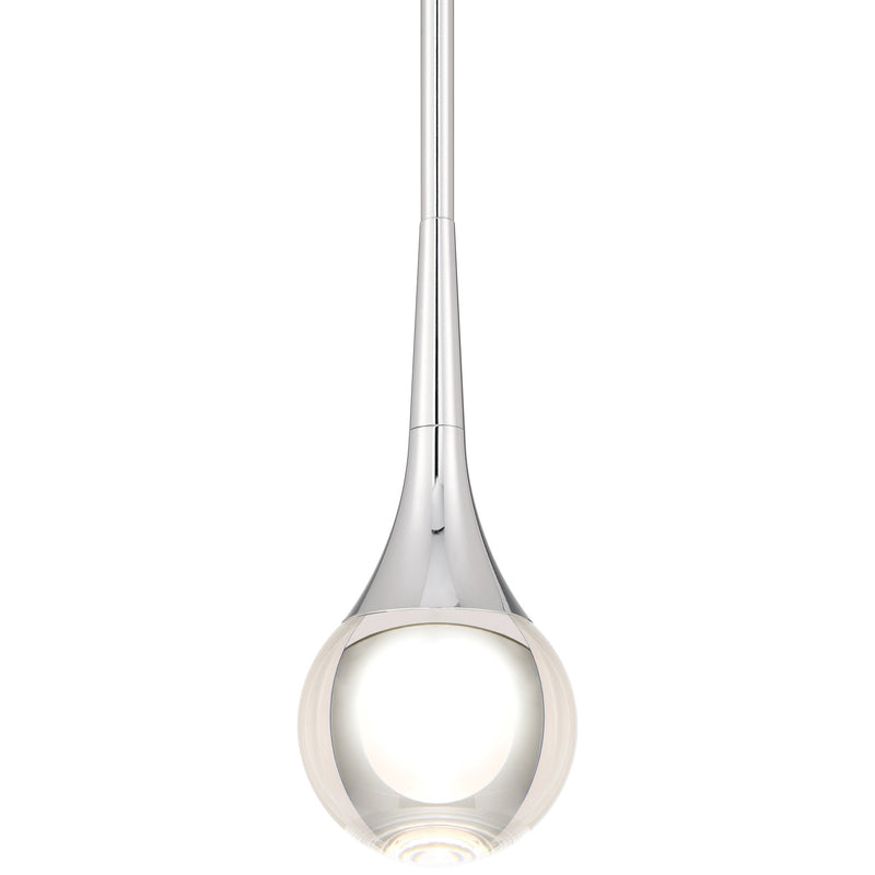 Georgia LED Mini Pendant in Chrome
