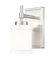 Cadoc 1 Light 4.5" Wall Sconce in Brushed Nickel