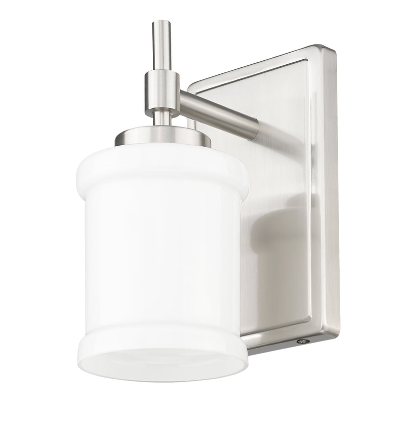 Cadoc 1 Light 4.5" Wall Sconce in Brushed Nickel