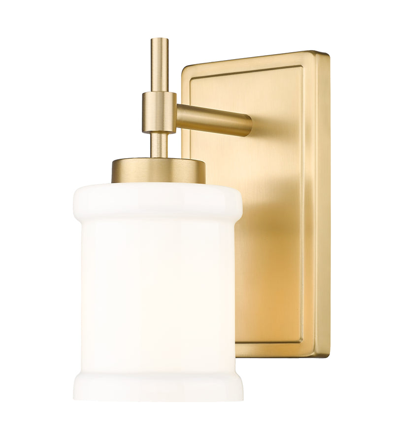 Cadoc 1 Light 4.5" Wall Sconce in Modern Gold