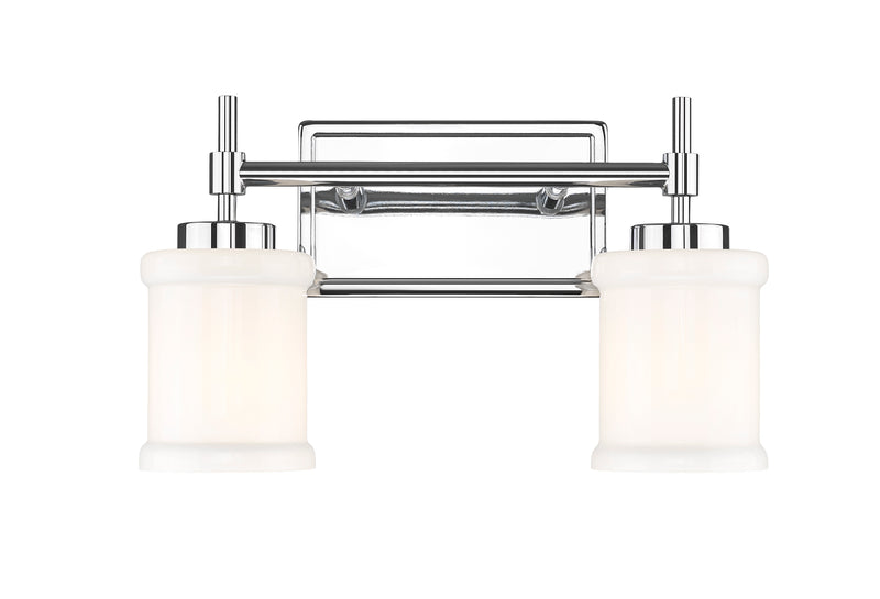 Cadoc 2 Light 15" Vanity in Chrome