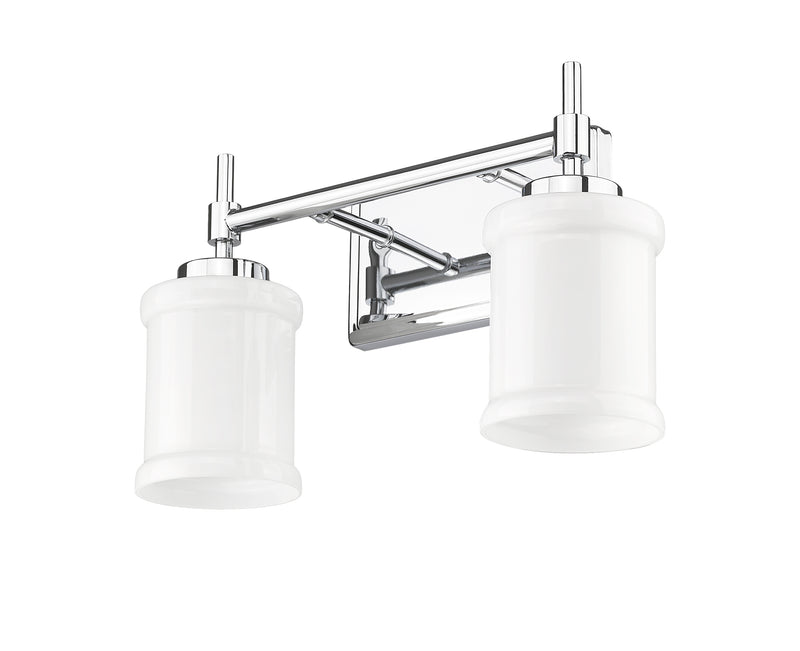 Cadoc 2 Light 15" Vanity in Chrome