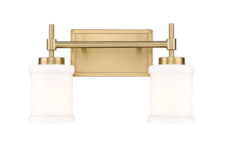 Cadoc 2 Light 15" Vanity in Modern Gold