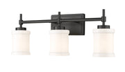 Cadoc 3 Light 23.5" Vanity in Matte Black