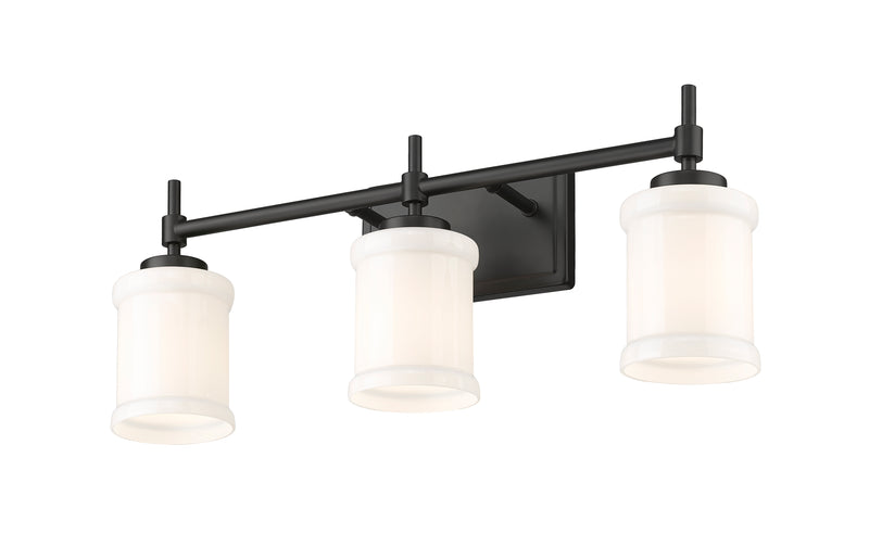 Cadoc 3 Light 23.5" Vanity in Matte Black