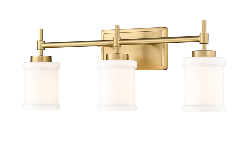 Cadoc 3 Light 23.5" Vanity in Modern Gold