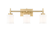 Cadoc 3 Light 23.5" Vanity in Modern Gold