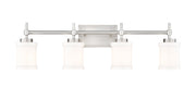 Cadoc 4 Light 31.5" Vanity in Brushed Nickel