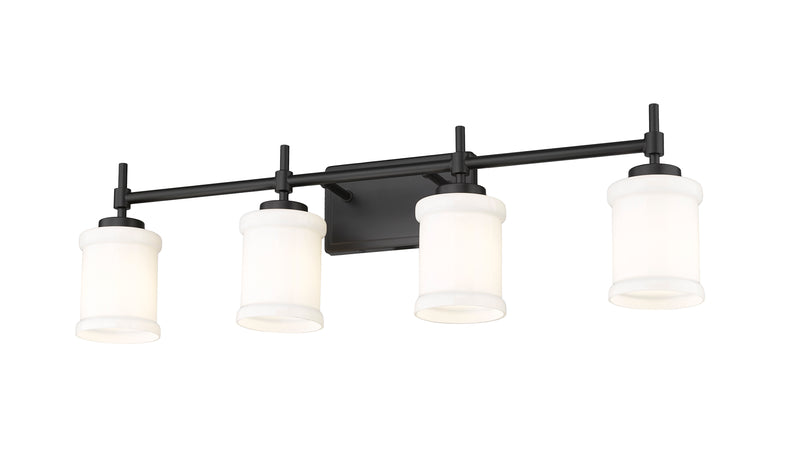 Cadoc 4 Light 31.5" Vanity in Matte Black