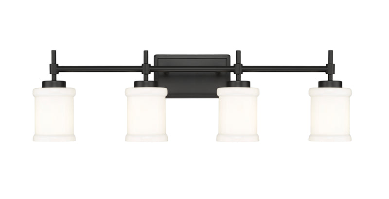 Cadoc 4 Light 31.5" Vanity in Matte Black