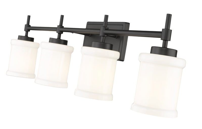 Cadoc 4 Light 31.5" Vanity in Matte Black