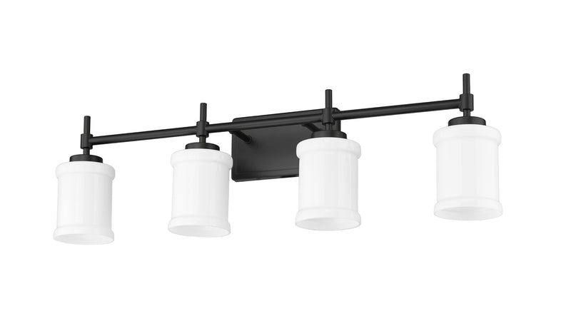 Cadoc 4 Light 31.5" Vanity in Matte Black