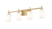 Cadoc 4 Light 31.5" Vanity in Modern Gold