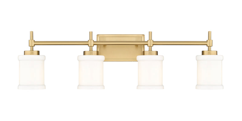 Cadoc 4 Light 31.5" Vanity in Modern Gold
