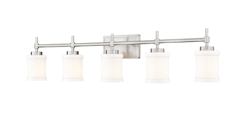 Cadoc 5 Light 40.5" Vanity in Brushed Nickel