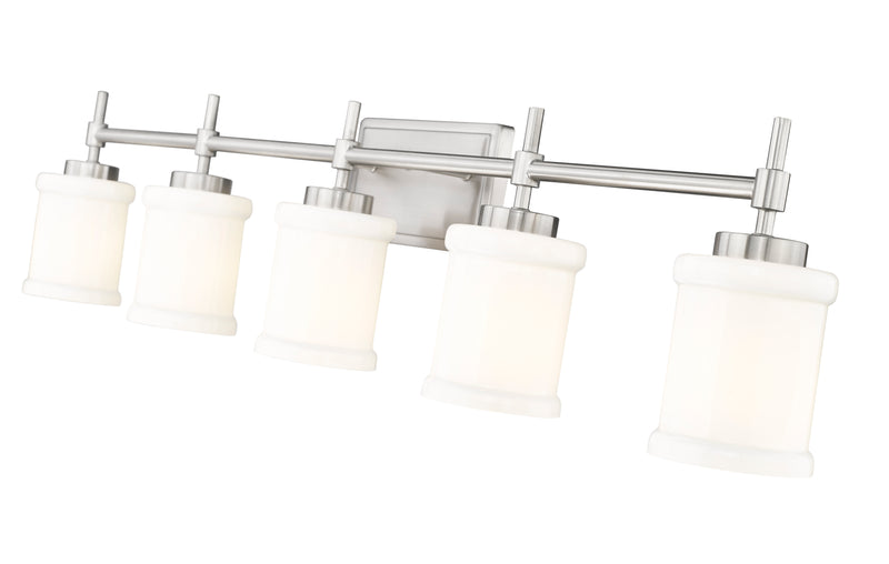 Cadoc 5 Light 40.5" Vanity in Brushed Nickel