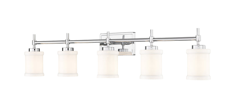 Cadoc 5 Light 40.5" Vanity in Chrome