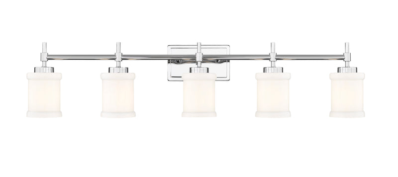 Cadoc 5 Light 40.5" Vanity in Chrome