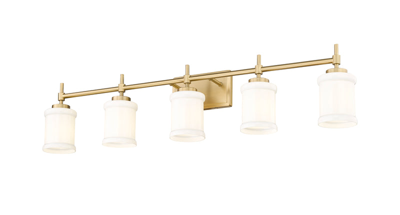 Cadoc 5 Light 40.5" Vanity in Modern Gold