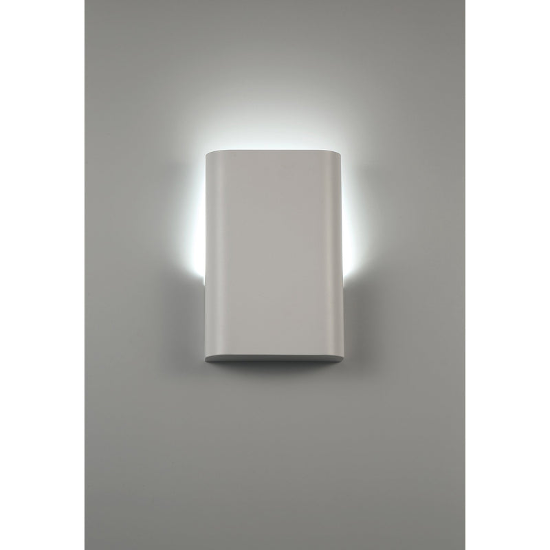 Punch LED Wall Sconce in White