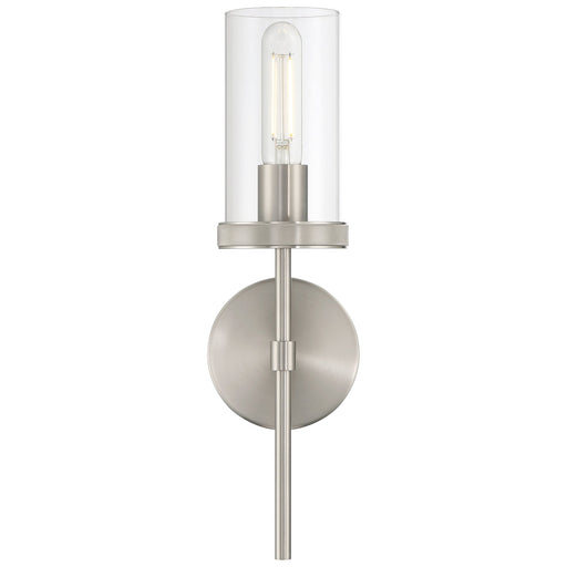 Lily Large Wall Sconce in Brushed Steel