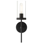 Lily Large Wall Sconce in Matte Black