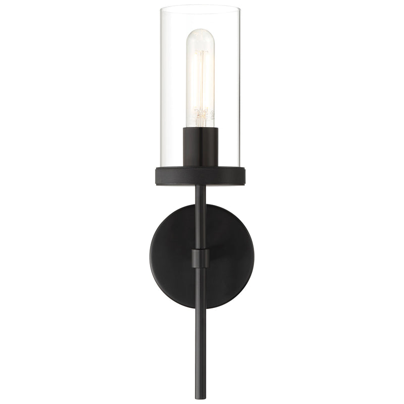 Lily Large Wall Sconce in Matte Black
