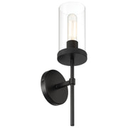 Lily Large Wall Sconce in Matte Black