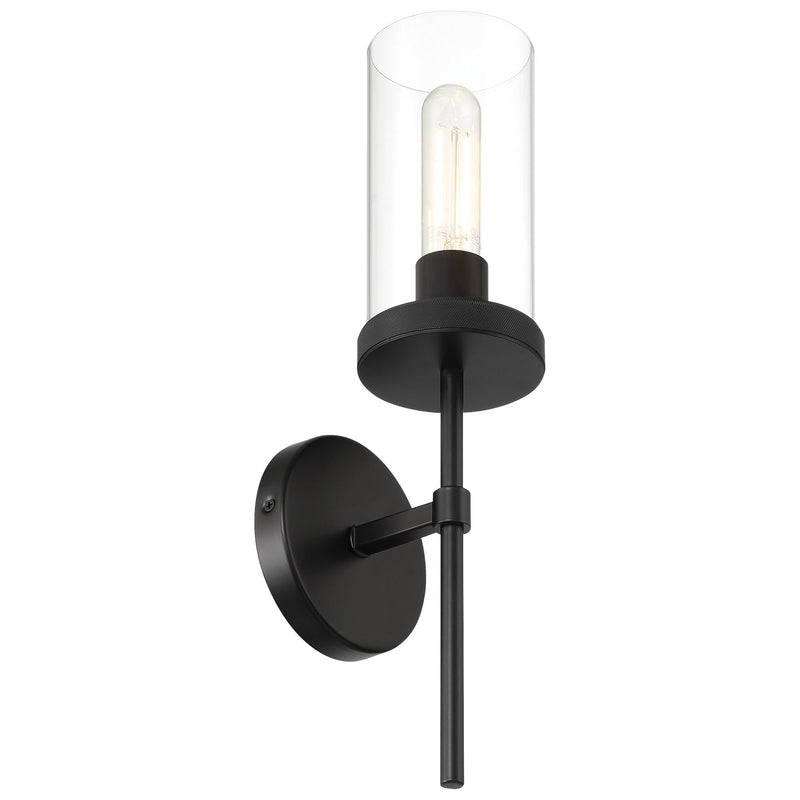 Lily Large Wall Sconce in Matte Black