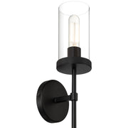 Lily Large Wall Sconce in Matte Black