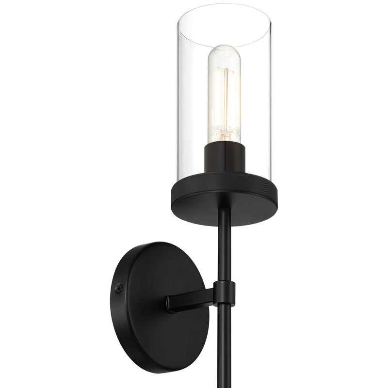 Lily Large Wall Sconce in Matte Black