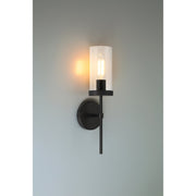Lily Large Wall Sconce in Matte Black