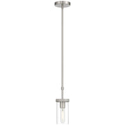 Lily Mini Pendant in Brushed Steel